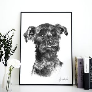 ILUSTRACIÓN PERSONALIZADA DE MASCOTA
